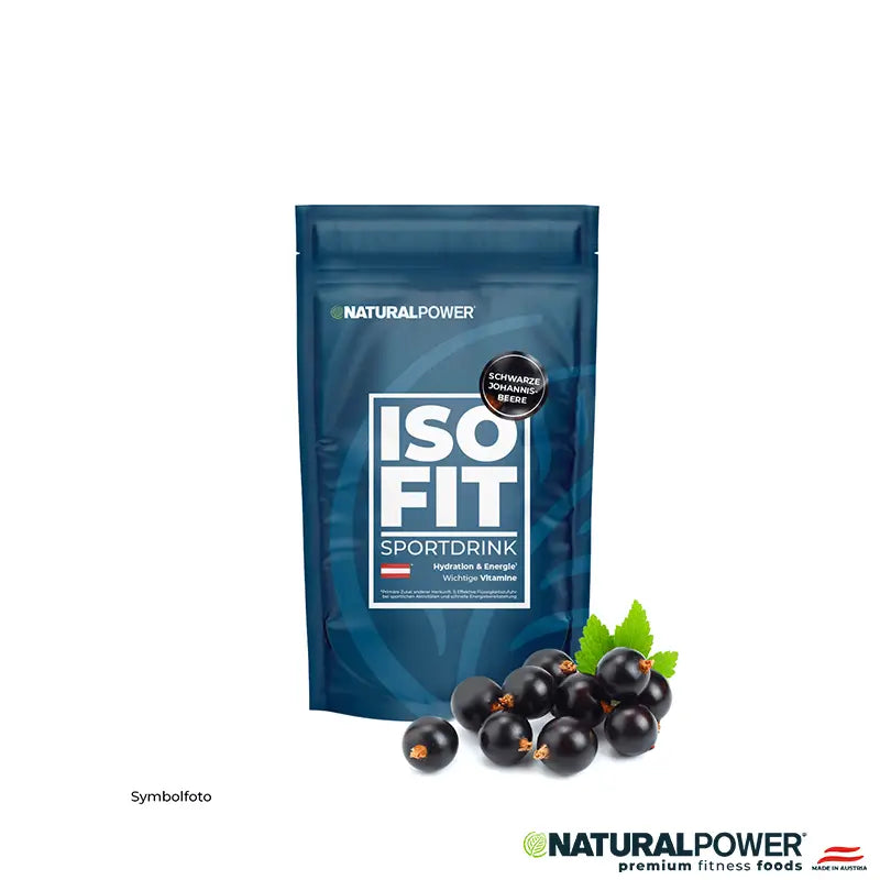 Iso Fit Sportdrink 400 G - Schwarze Johannisbeere