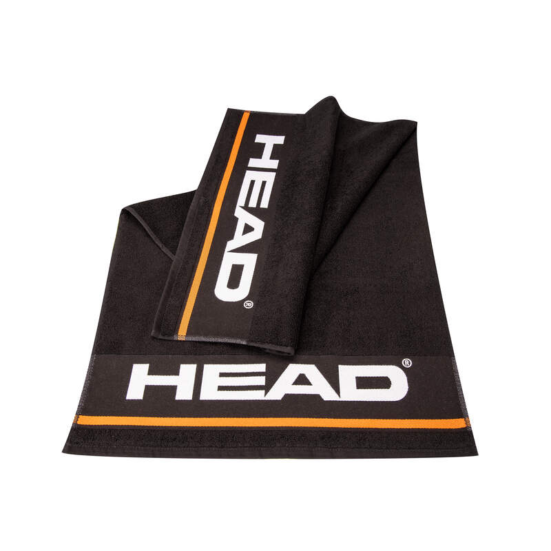 HEAD HANDTUCH - SCHWARZ
