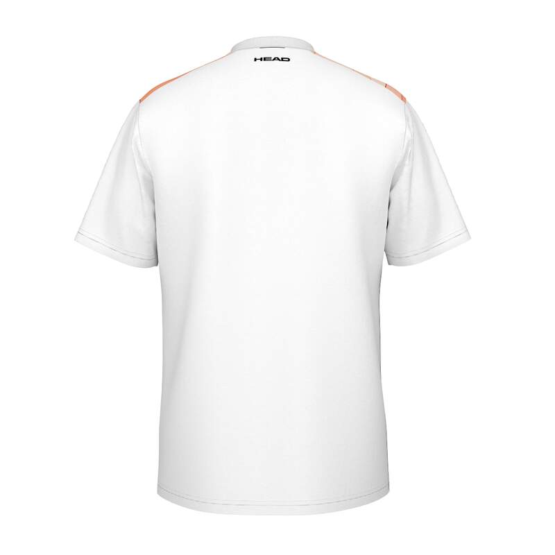 HEAD TOPSPIN BUBEN T-SHIRT - WEISS, BLAU