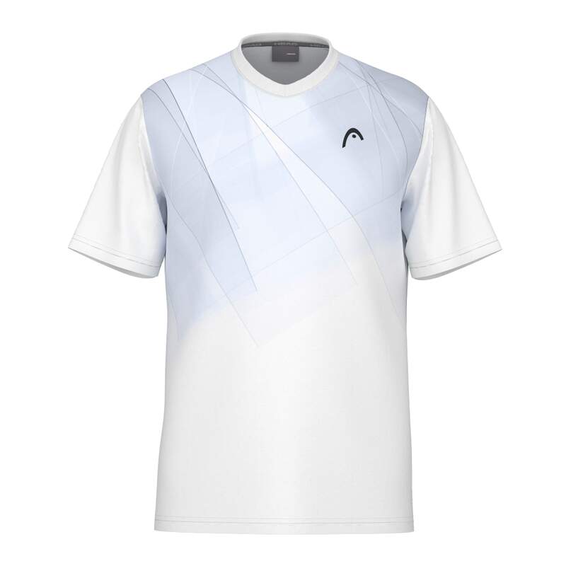 HEAD TOPSPIN BUBEN T-SHIRT - WEISS, BLAU