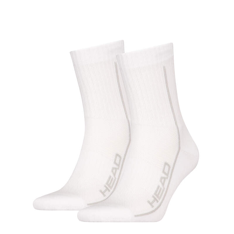 HEAD ALL SPORTS PERFORMANCE SOCKEN 2ER PACK - WEISS