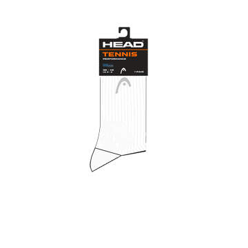 HEAD TENNIS CREW 1 PACK TENNISSOCKEN - WEISS