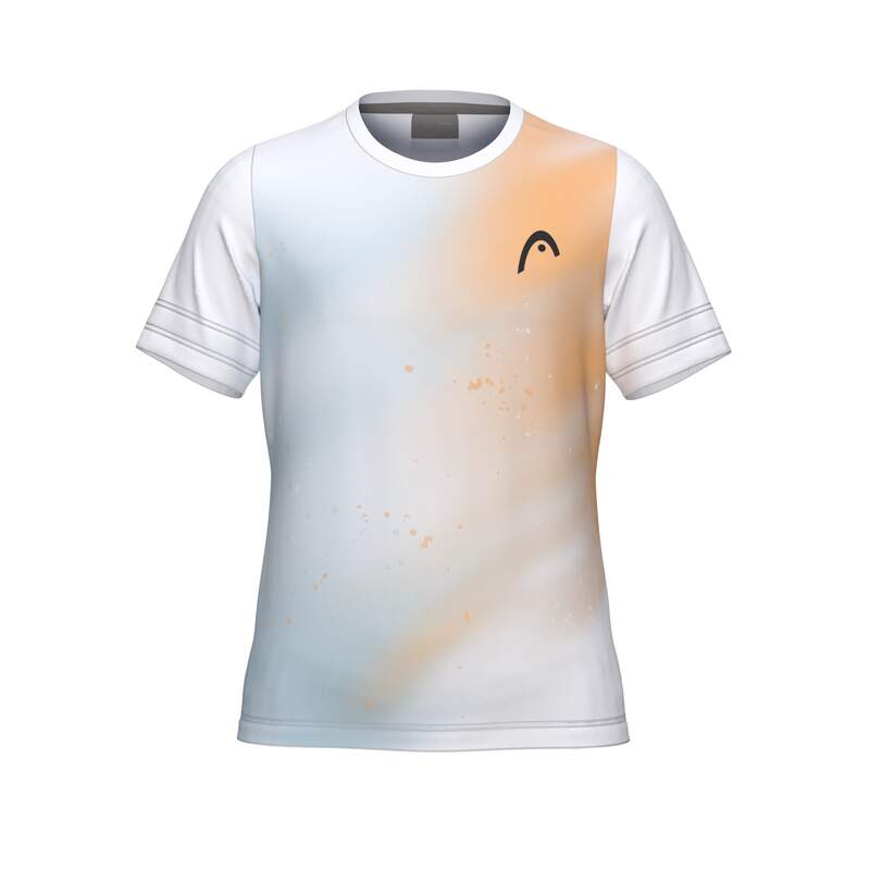 HEAD TIE-BREAK II MÄDCHEN T-SHIRT - APRIKOSE