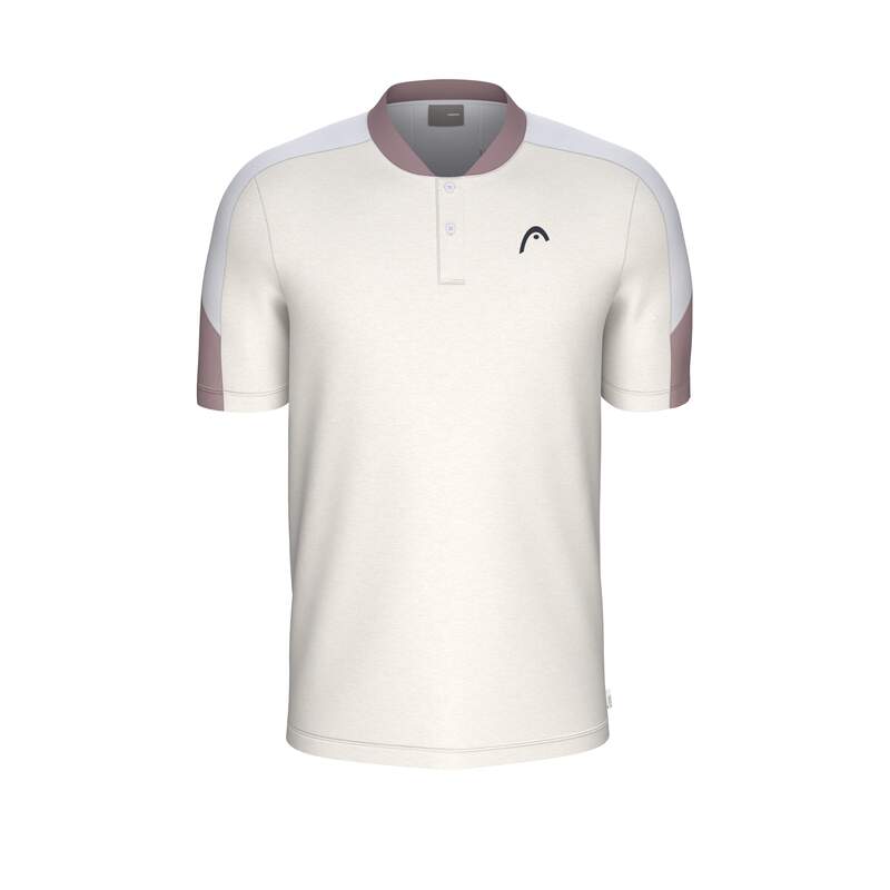 HEAD PLAY TECH HERREN POLO - WEISS