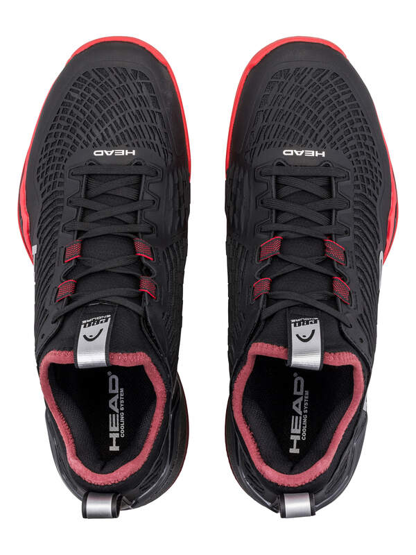 HEAD ENDURE PRO HERREN SANDPLATZSCHUHE - SCHWARZ