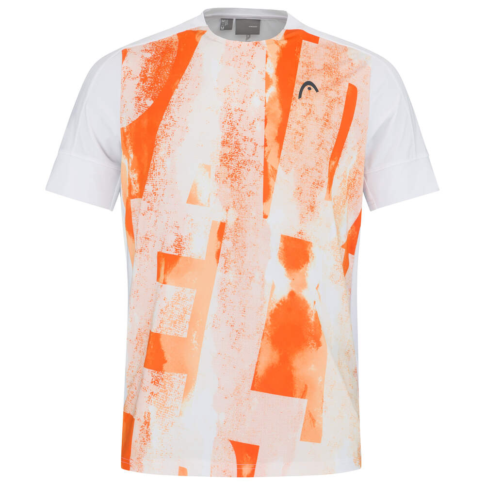 HEAD PADEL TECH T-SHIRT - ORANGE