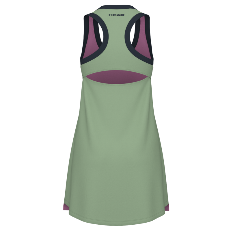 HEAD PLAY TECH DAMEN KLEID - PINK, GRÜN