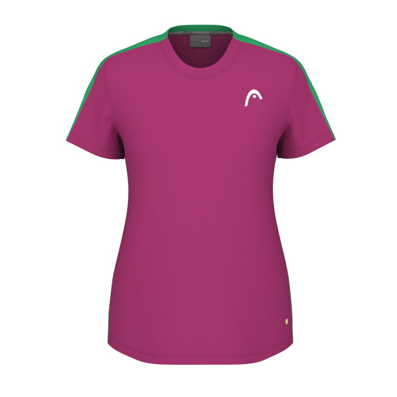 HEAD TIE BREAK DAMEN T-SHIRT - VIVID PINK