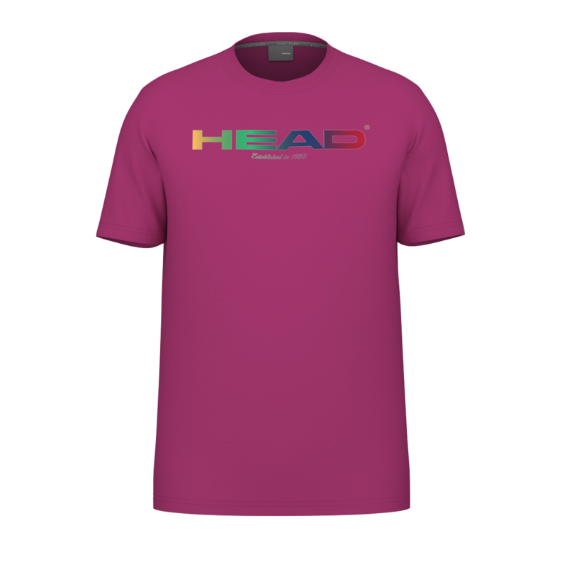 HEAD RAINBOW KINDER T-SHIRT - VIVID PINK