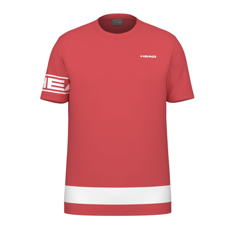 HEAD PROPLAYER HERREN T-SHIRT ROT