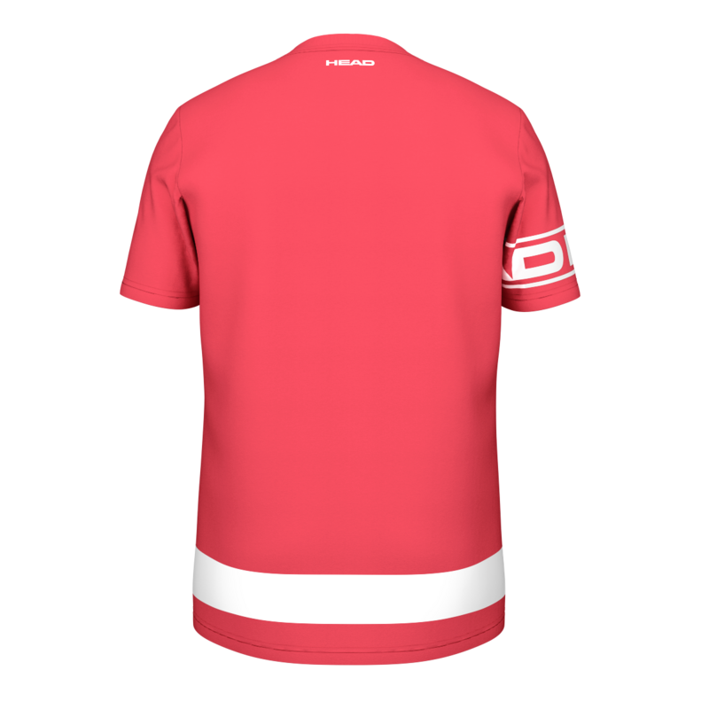 HEAD PROPLAYER HERREN T-SHIRT ROT