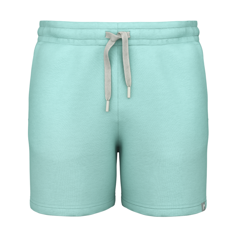 HEAD MOTION UNISEX SWEAT SHORT - AQUA