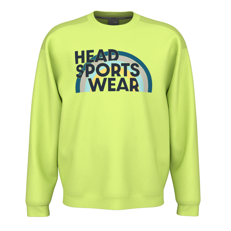 HEAD RALLY CREWNECK - GELB