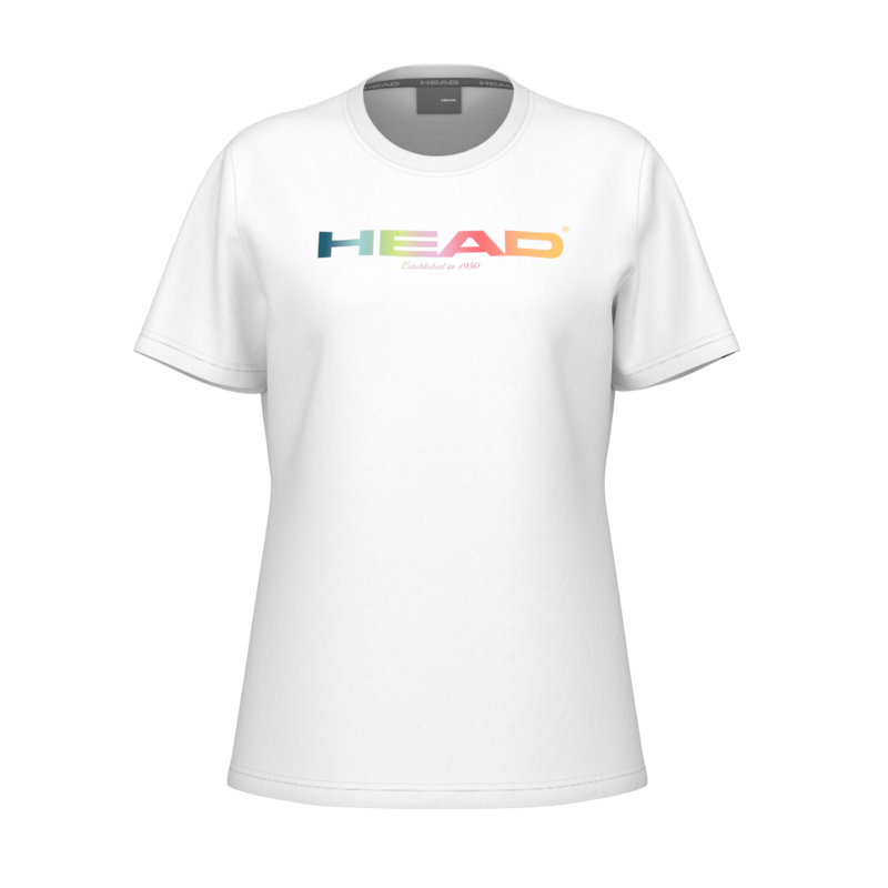 HEAD RAINBOW DAMEN T-SHIRT - WEISS