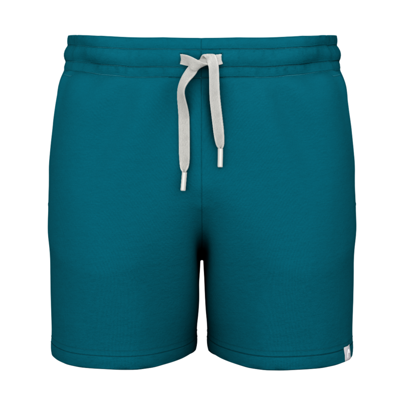HEAD MOTION UNISEX SWEAT SHORT - TEAL