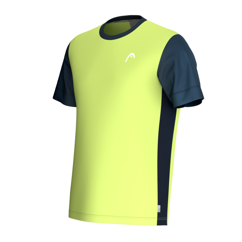 HEAD SLICE HERREN T-SHIRT - LIME