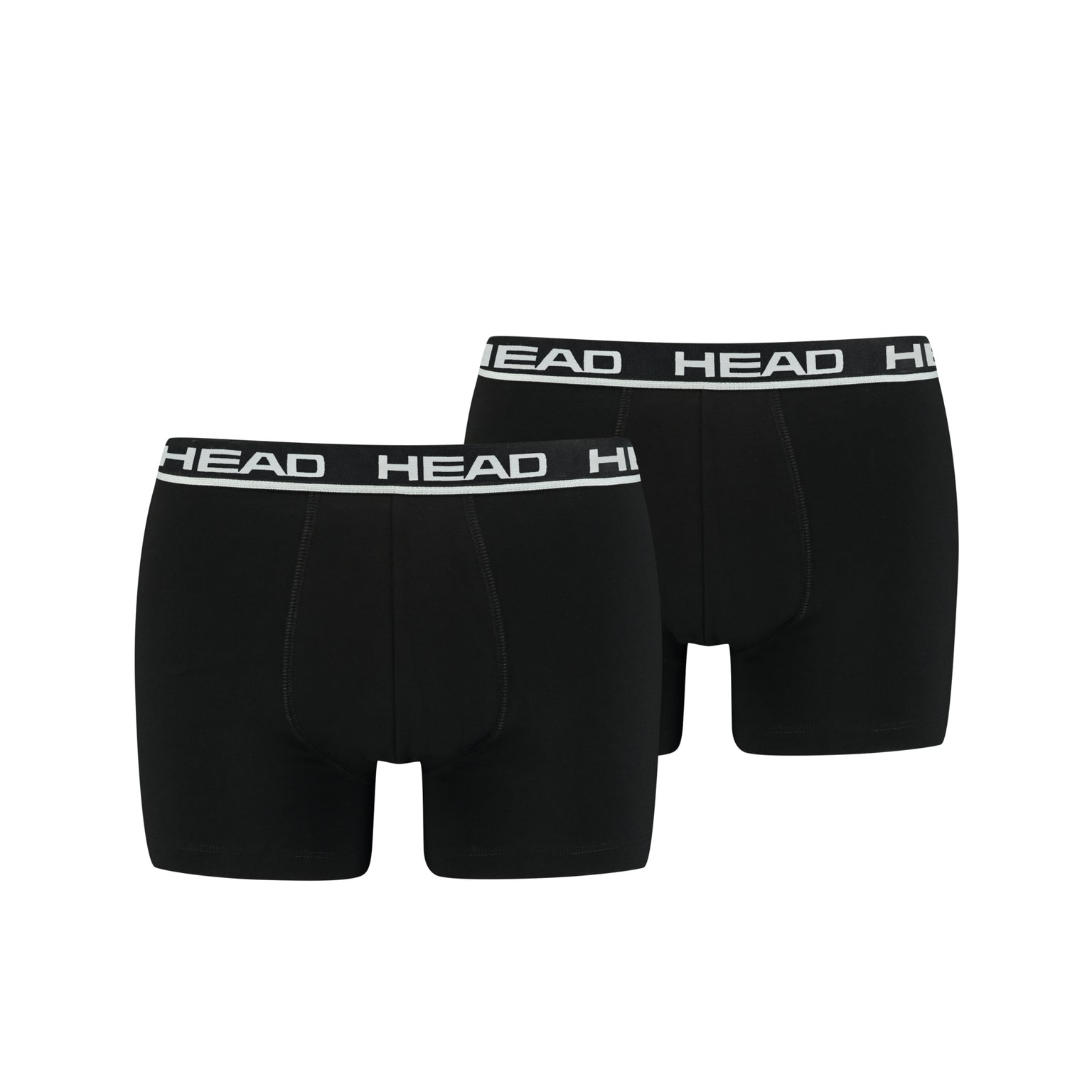 HEAD BASIC BOXER SHORT 2ER PACK - SCHWARZ