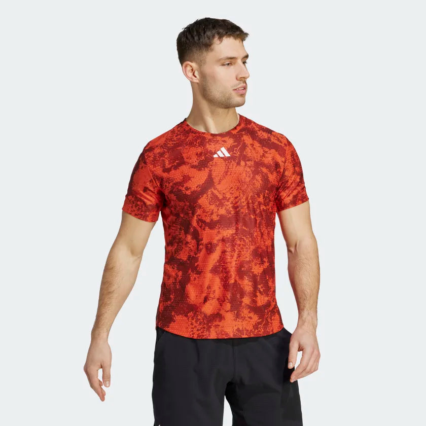 ADIDAS TENNIS PARIS HEAT.RDY FREELIFT HERREN T-SHIRT - ORANGE