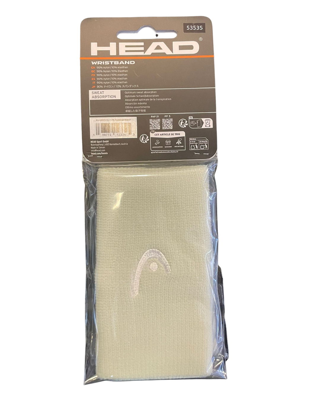 HEAD WRISTBAND 5" UNISEX - GRÜN