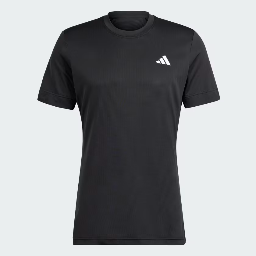 ADIDAS TENNIS FREELIFT T-SHIRT - SCHWARZ