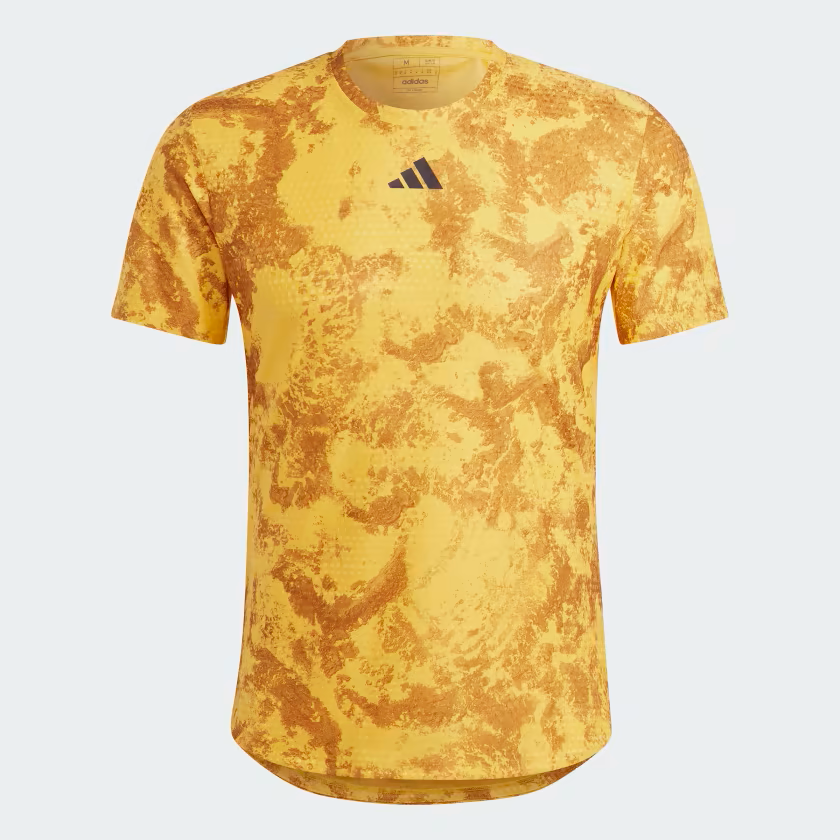 ADIDAS FREELIFT PARIS HERREN SHIRT - GELB