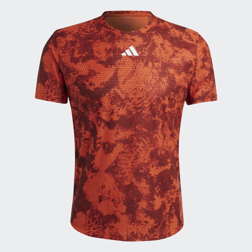 ADIDAS TENNIS PARIS HEAT.RDY FREELIFT HERREN T-SHIRT - ORANGE