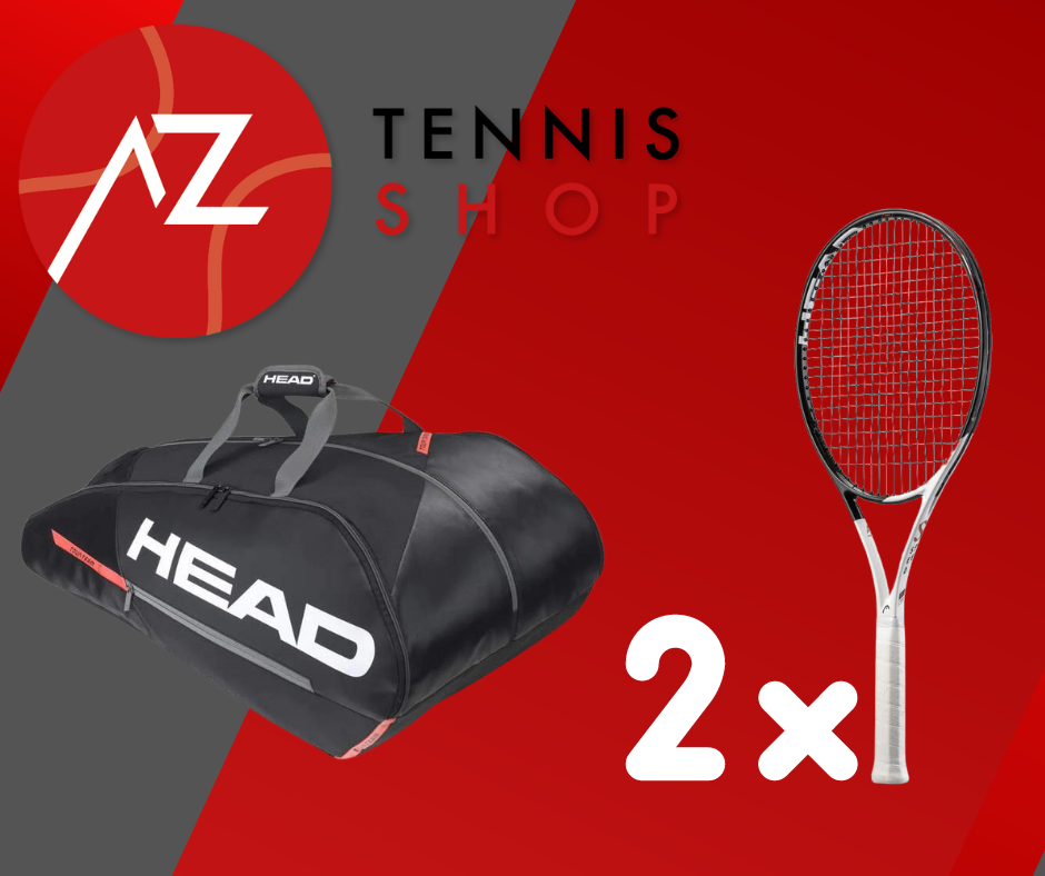HEAD SPEED PRO BUNDLE - 2 SCHLÄGER + TASCHE