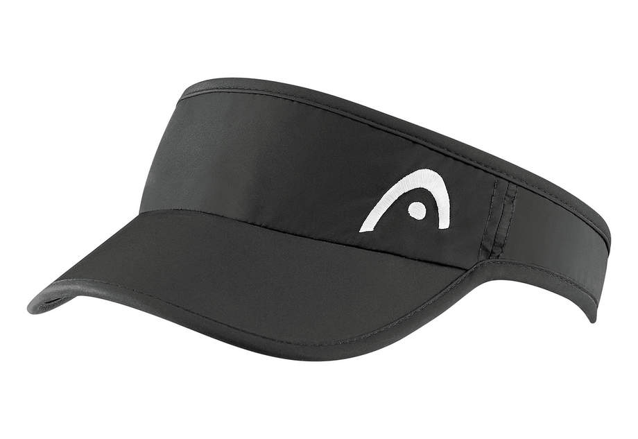 HEAD PRO PLAYER WOMENS VISOR BK - AZ Tennisshop
