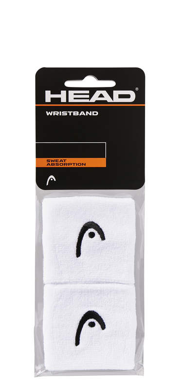 Head WRISTBAND 2.5" WH - AZ Tennisshop