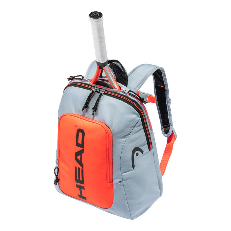 HEAD Kids Rebel Rucksack Grau Orange - AZ Tennisshop