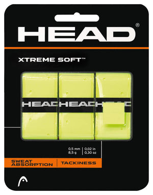 Head XtremeSoft Grip 3 pcs Pack (Overgrip) - AZ Tennisshop
