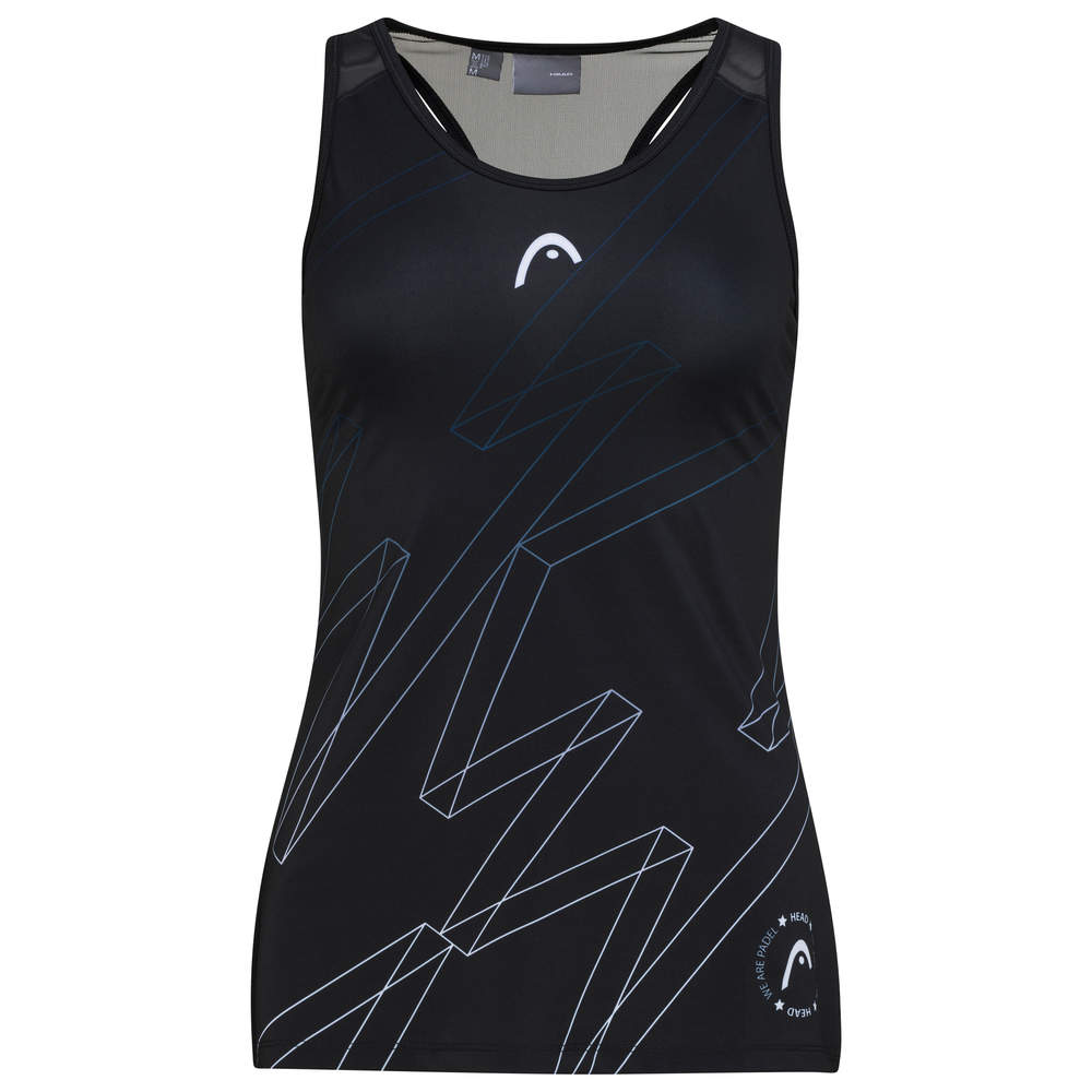 HEAD PLAY TECH PADEL TANK TOP WOMEN XJBK - AZ Tennisshop