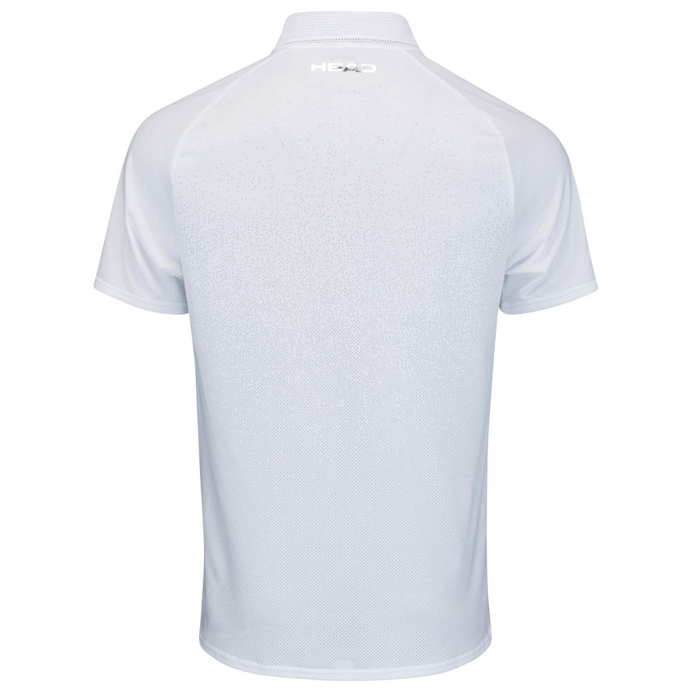 Head Performance Polo Shirt Herren Weiss - AZ Tennisshop