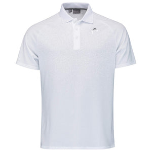 Head Performance Polo Shirt Herren Weiss - AZ Tennisshop