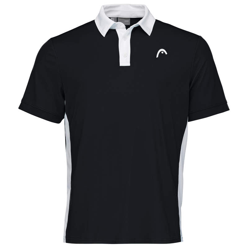HEAD SLICE POLO SHIRT MEN BKWH - AZ Tennisshop