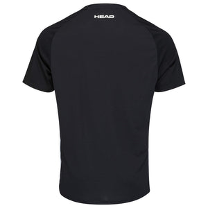 Head Play Tech Padel T-Shirt Herren Schwarz, Blau - AZ Tennisshop
