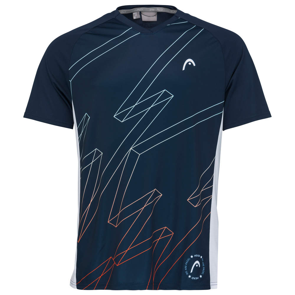 HEAD PLAY TECH PADEL T-SHIRT MEN XMDB - AZ Tennisshop
