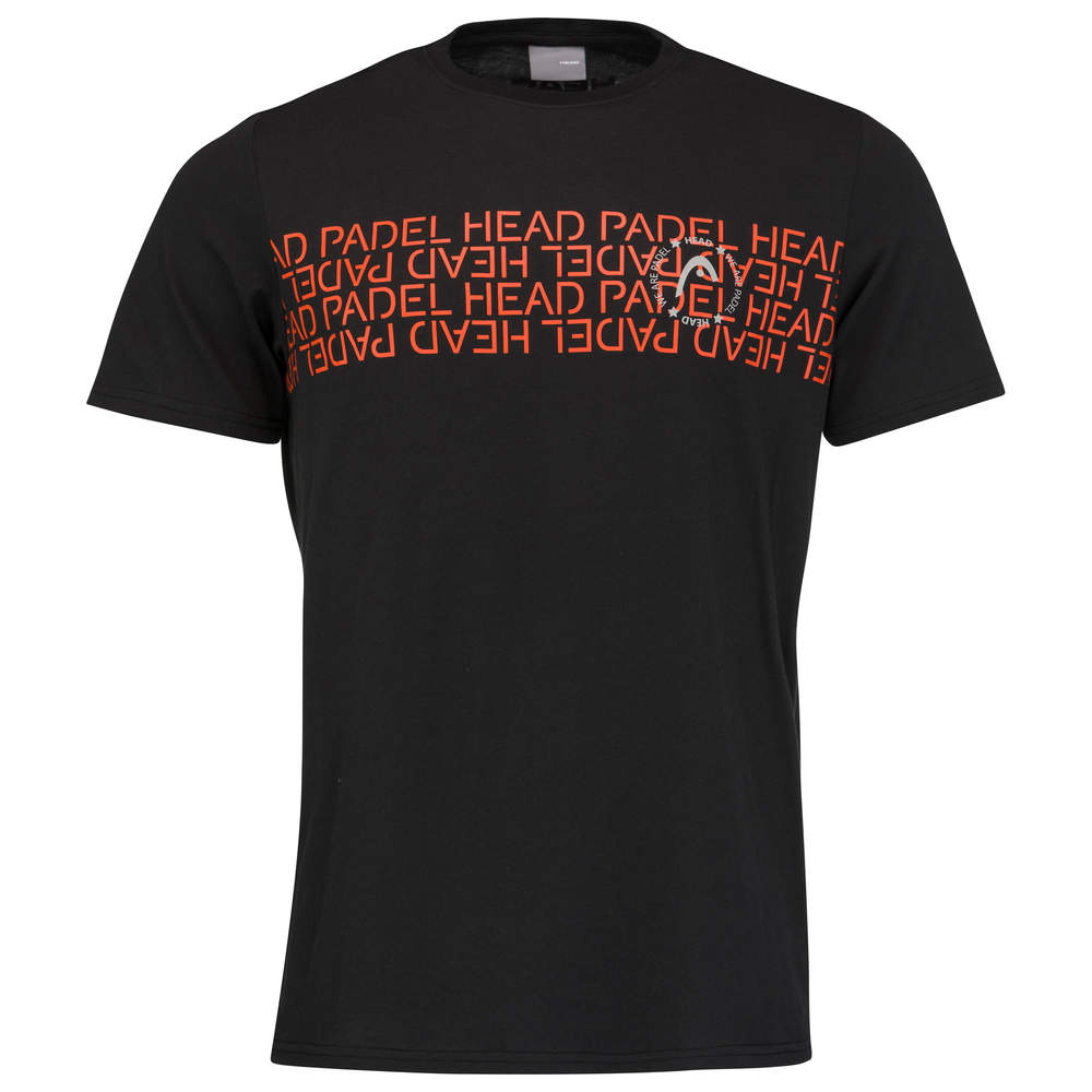 HEAD Padel SPW T-Shirt Herren Schwarz - AZ Tennisshop