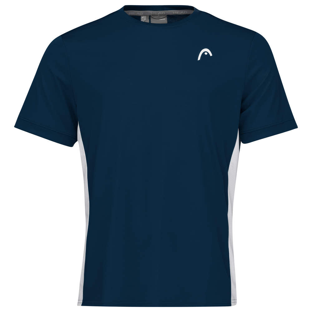 Head Slice T-Shirt Buben Dunkelblau Weiss - AZ Tennisshop