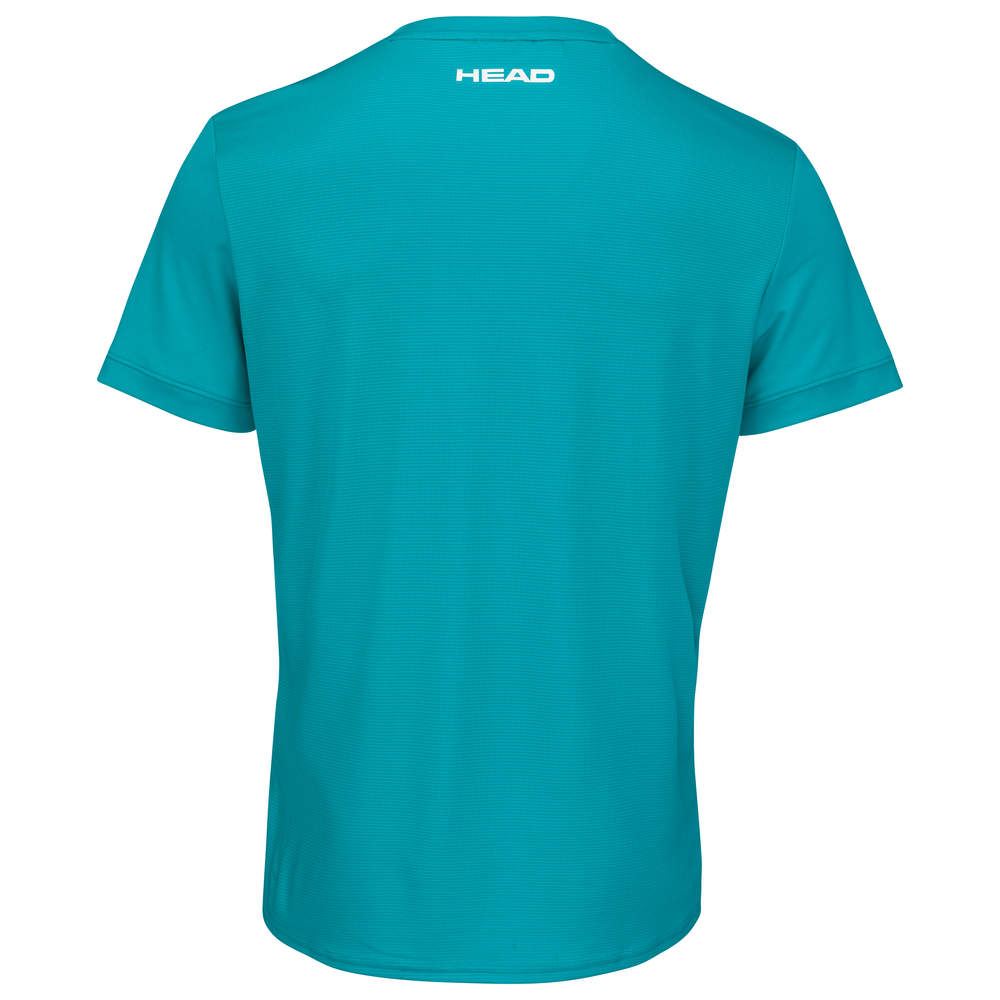 Head Slice T-Shirt Buben Türkis - AZ Tennisshop