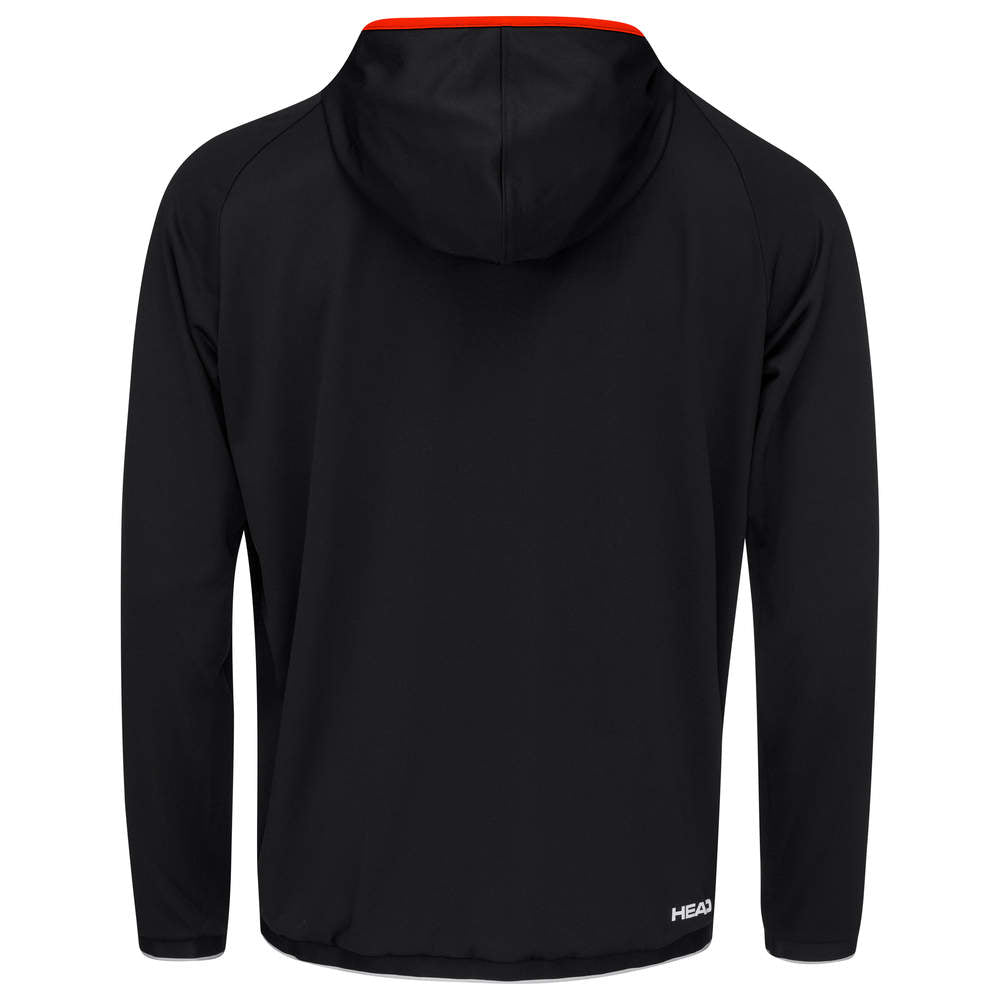Head Topspin Hoodie Buben Schwarz - AZ Tennisshop