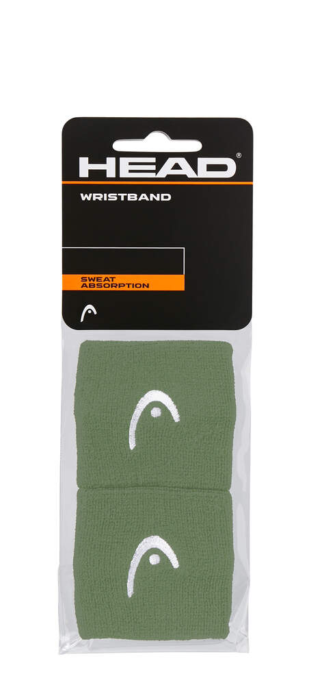 HEAD Wristband 2.5" grün