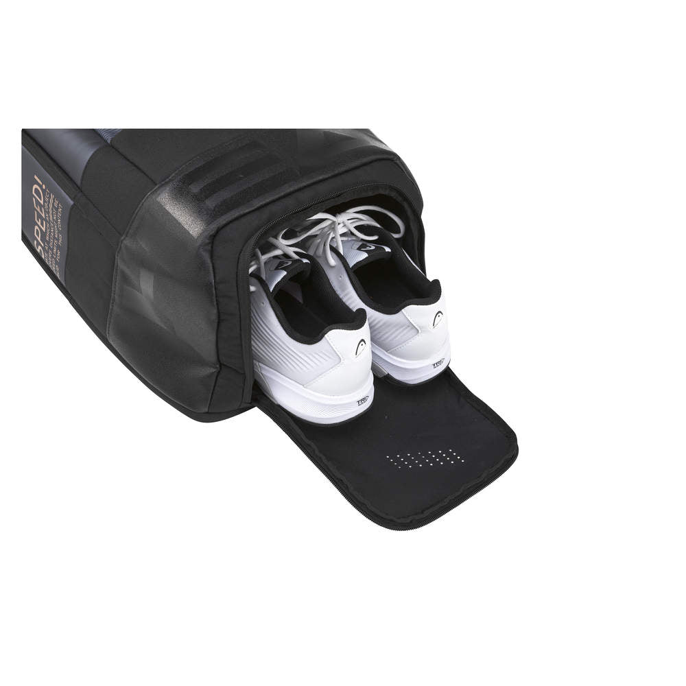 HEAD Djokovic Rucksack Schwarz Anthrazit - AZ Tennisshop