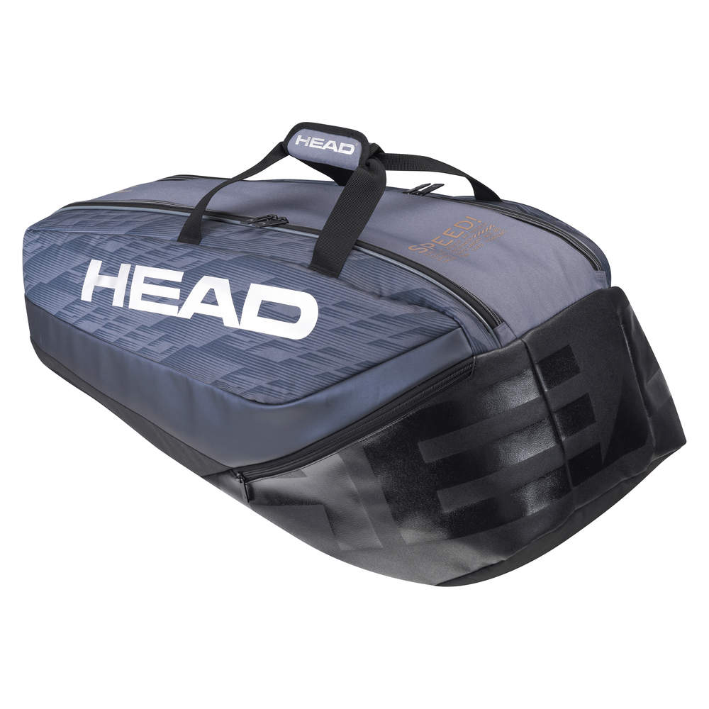 HEAD Djokovic 9R Supercombi Schlägertasche Schwarz Anthrazit - AZ Tennisshop