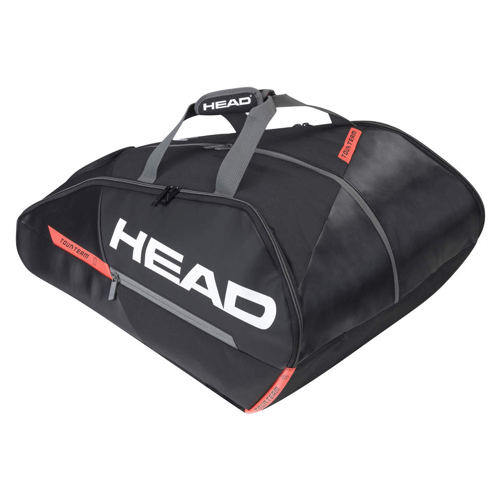 HEAD Tour Team Padel Monstercombi Padelschlägertasche Schwarz, Orange - AZ Tennisshop