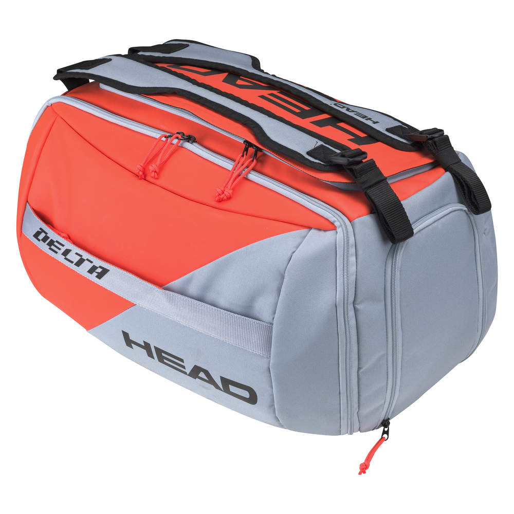 HEAD Delta Rucksack Grau Orange - AZ Tennisshop
