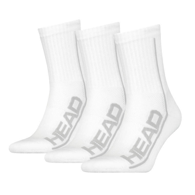 HEAD Performance Tennissocken 3er Pack Weiß | AZ Tennisshop