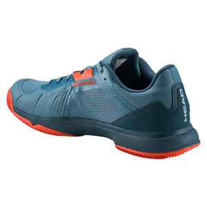 HEAD Sprint Team 3.5 Sandplatzschuh Herren Blau Orange - AZ Tennisshop