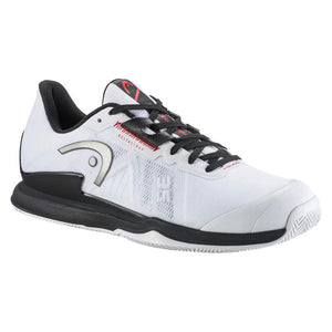HEAD Sprint Pro 3.5 Sandplatzschuh Herren Weiß Schwarz - AZ Tennisshop
