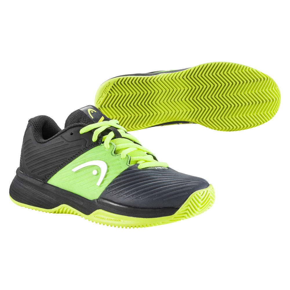 HEAD REVOLT PRO 4.0 KINDER SANDPLATZSCHUHE - SCHWARZ, GELB